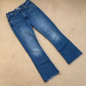 MOTHER Hustler Ankle Fray, size 28